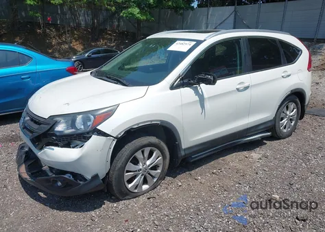 2014 Honda Cr-V Ex-L z USA, uszkodzony, nr VIN 5J6RM4H77EL071538